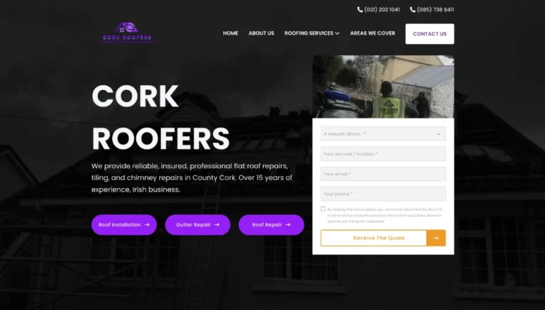 cork roofers case study