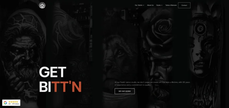 new spider ink case study landing page by galicki digital