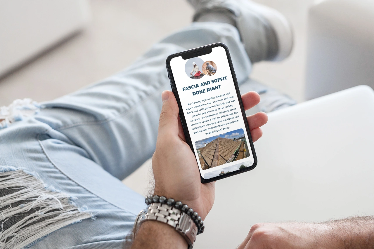 pob roofing mockup device case study phone